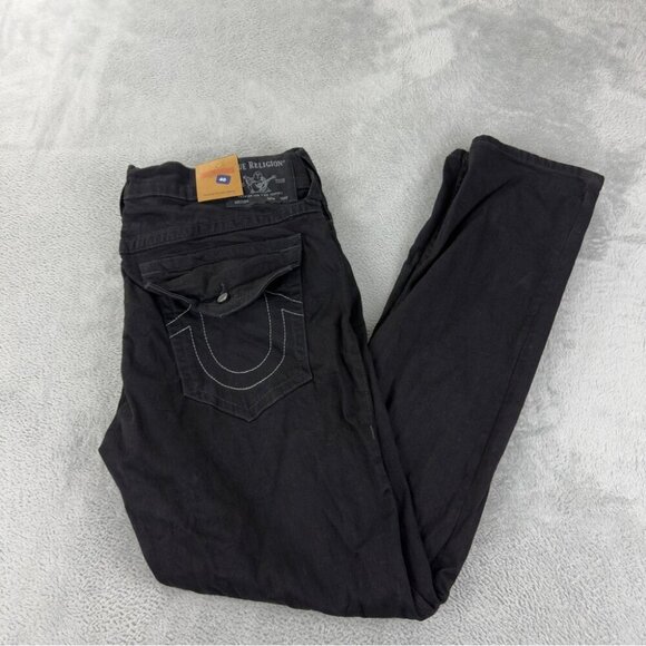 True Religion NWT Rocco Flap SN Relaxed Skinny 105706 Men's Size 40x33 - Picture 1 of 12